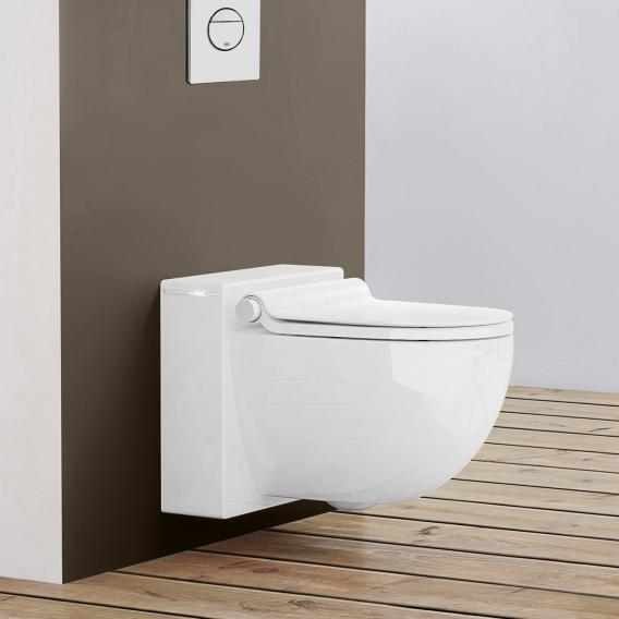 Grohe Sensia IGS Dusch-WC Komplettanlage für Unterputzspülkästen, Wandmontage, mit WC-Sitz weiß