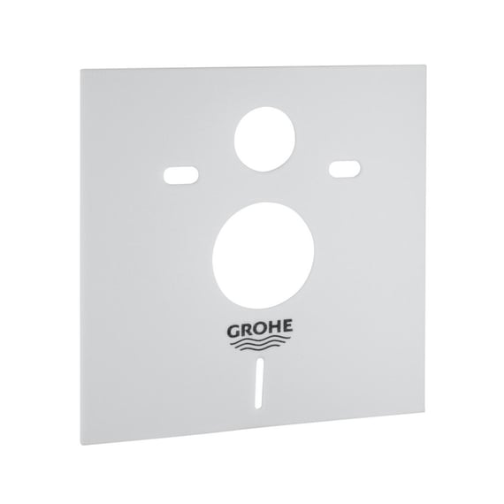 Plaque De Recouvrement/Declenchement Pour Réservoir WC - Compatible Grohe Skate Air, Or Brossé, ABS, 156x197 Mm