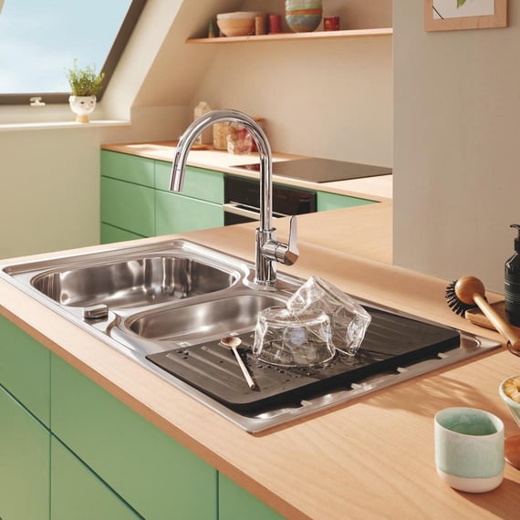 Grohe Universal draining board black - 40872K00 | REUTER