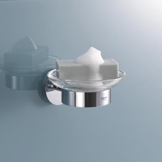 GROHE Start Verre En Cristal Pour Salle De Bains - Compatible Supports Start Et Start Cube 41184000