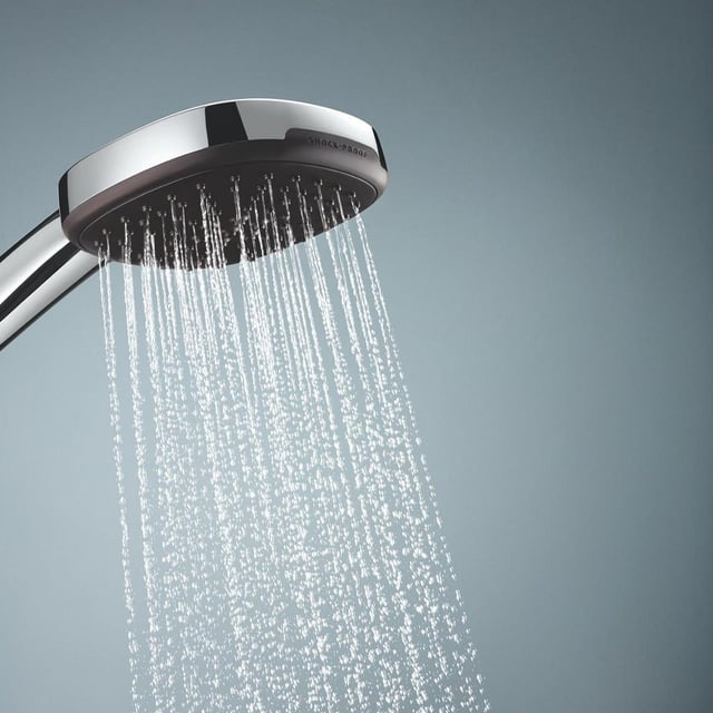 Grohe Vitalio Comfort hand shower set with shower rail, 2 spray