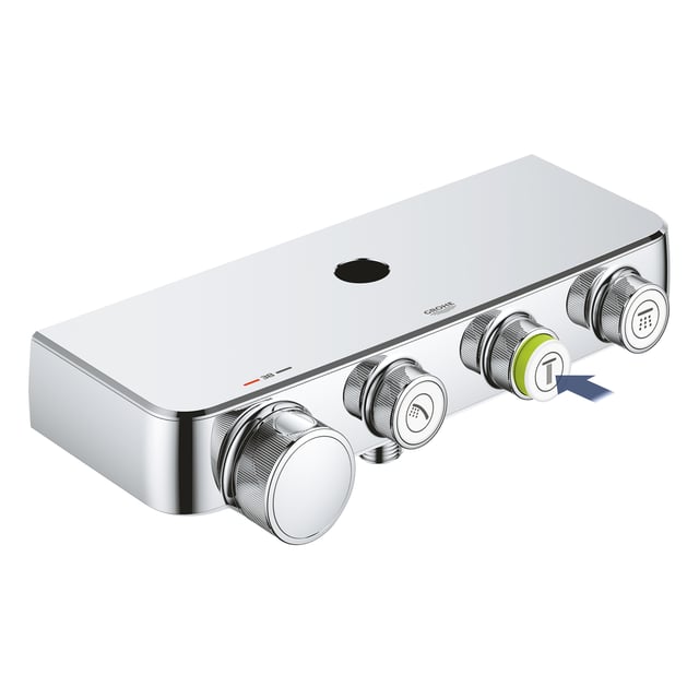 Grohe Euphoria SmartControl exposed shower system with thermostat