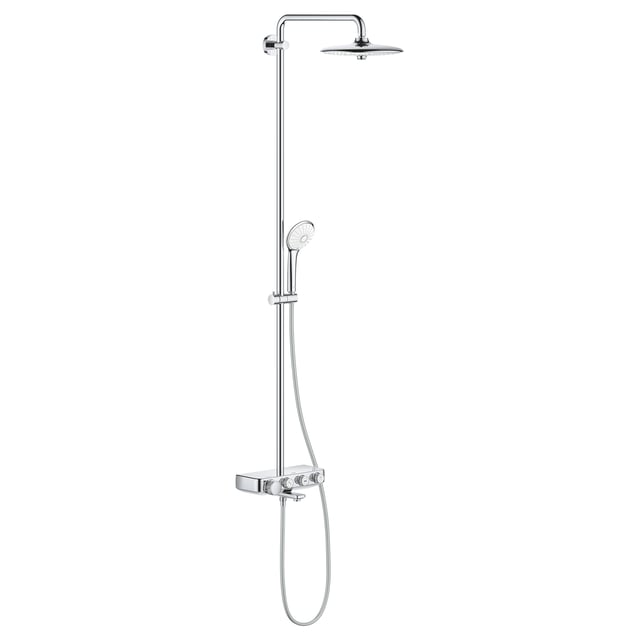 Grohe Euphoria SmartControl exposed shower system with bath spout