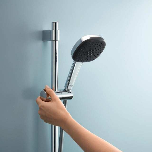 Grohe Vitalio Comfort hand shower set with shower rail, 2 spray