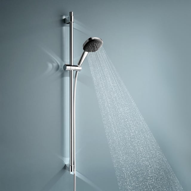 Grohe Vitalio Comfort hand shower set with shower rail, 2 spray