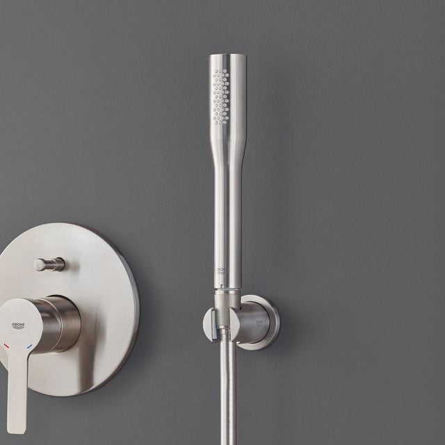 Grohe Cosmo Grohe Euphoria Cosmo hand shower, 1 spray mode with EcoJoy, supersteel ...
