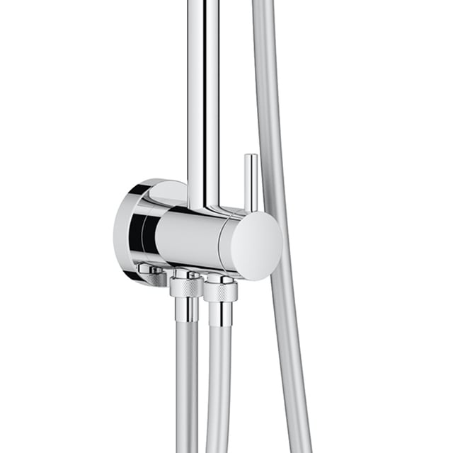 Grohe Euphoria exposed shower system for fitting with EcoJoy