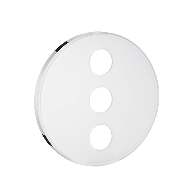 GROHE SmartControl Thermostatic Shower Valve – Round, Moon White, Concealed With Push-Turn Control For Multiple Spray Sources