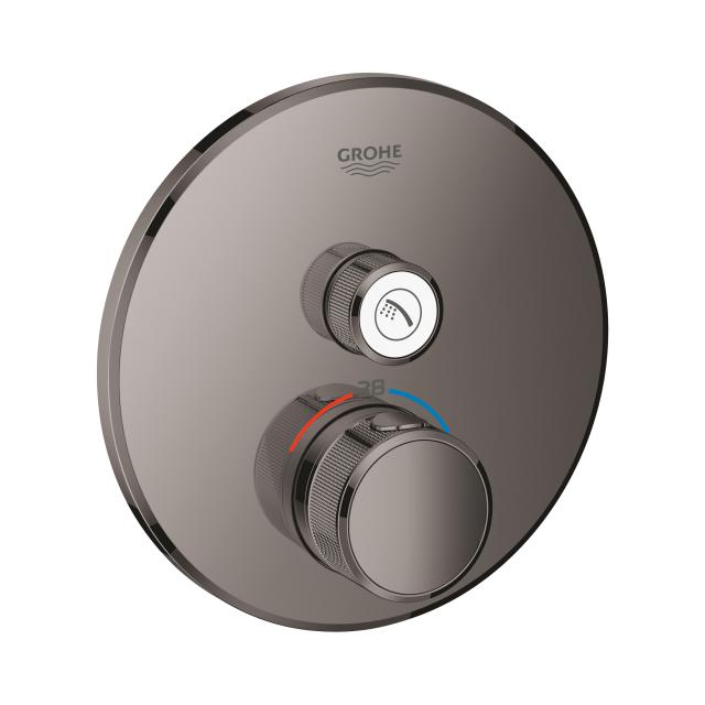 Grohe Grohtherm SmartControl Thermostat mit Absperrventil hard graphite