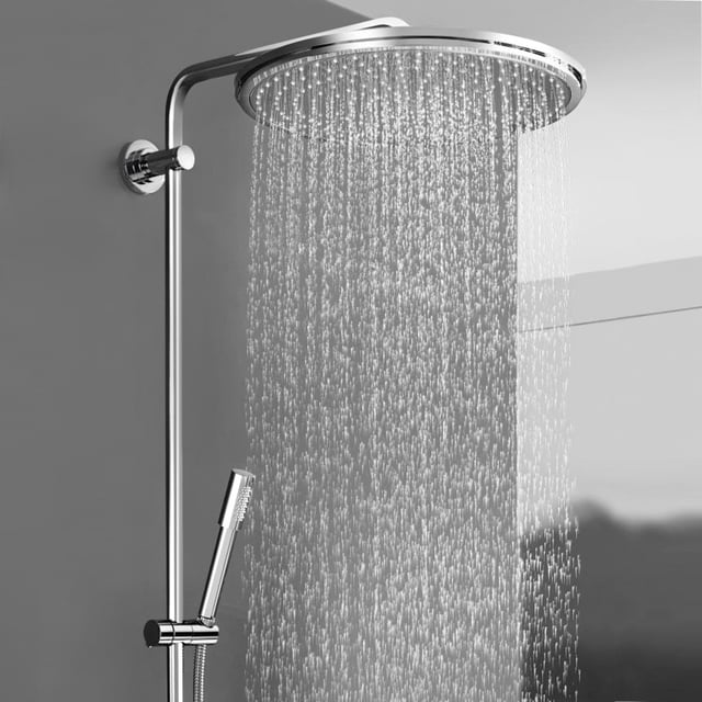 Distanziatore Doccia Grohe Rainshower 27180000 - Cromo, Per Sistemi Doccia A Pioggia, Diametro 71 Mm