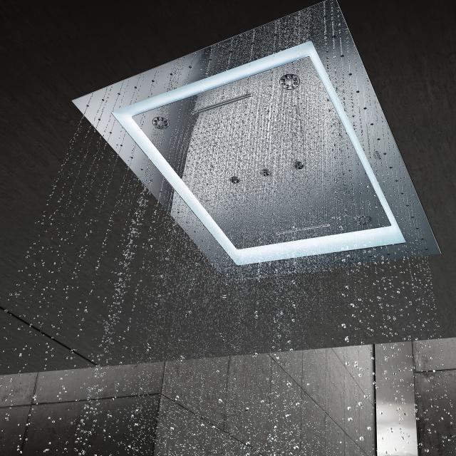 Grohe Rainshower F-Series 40" AquaSymphony Deckenbrause 6+ Strahlarten mit Licht