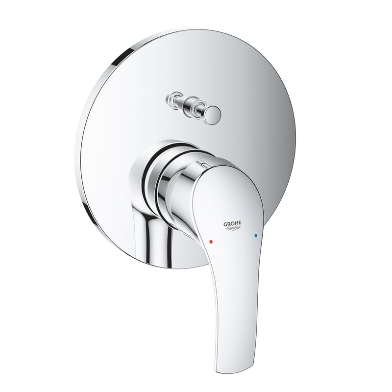 Grohe Eurosmart Einhand-Wannenbatterie für Rapido SmartBox, 24043002,