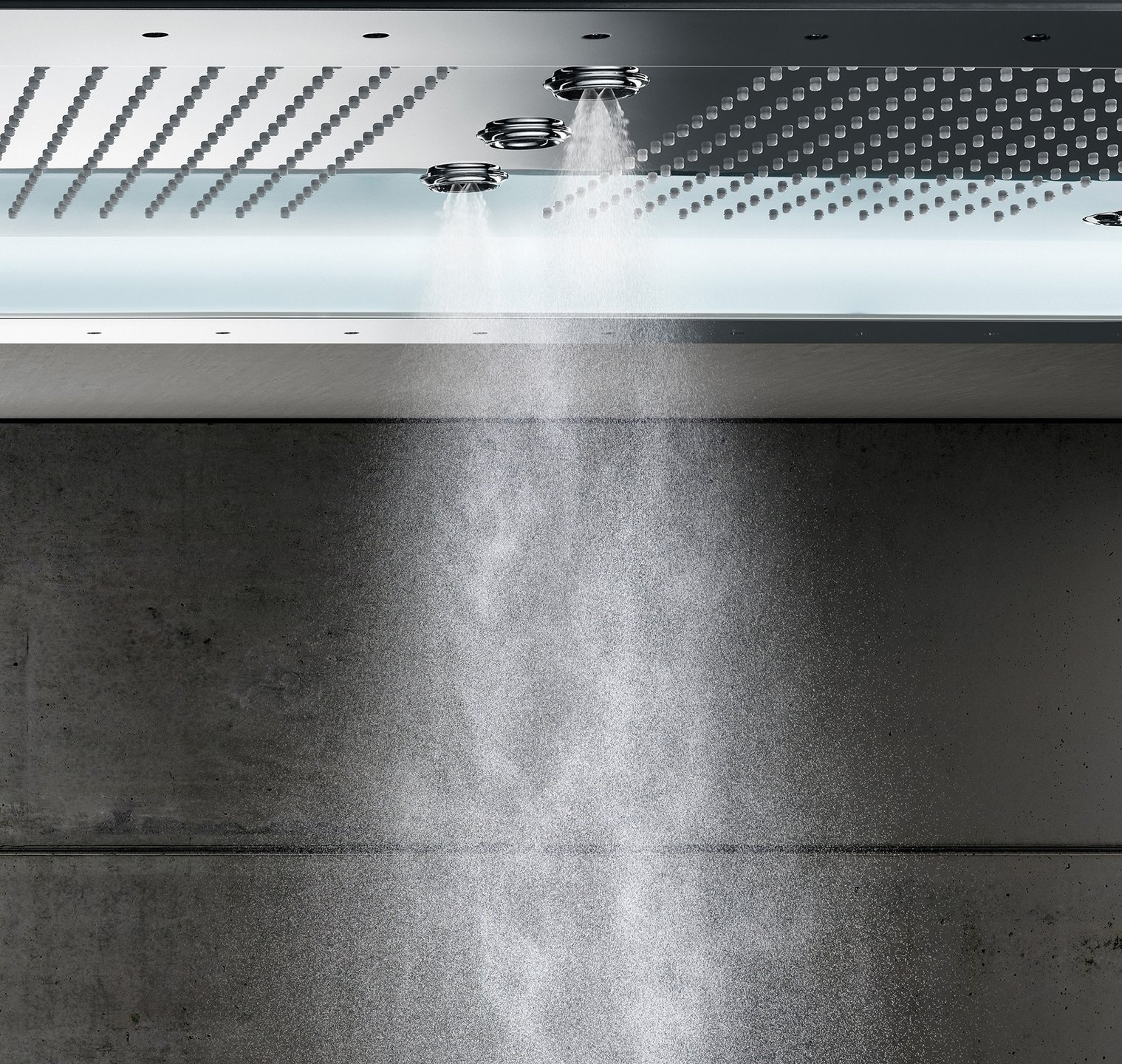 Grohe Rainshower F Series 40 Aquasymphony Deckenbrause 6 Strahlarten Mit Licht 26373001 Reuter