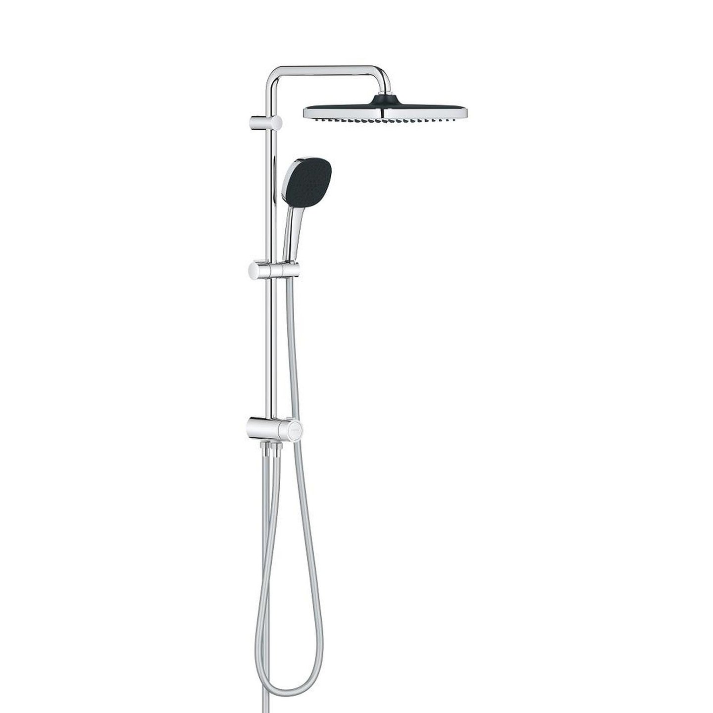 Grohe Vitalio Comfort exposed shower system for fitting with