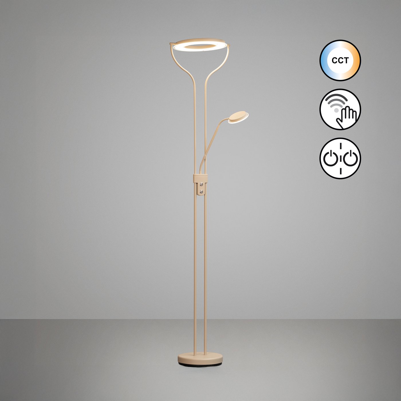 Deckenfluter Led Dimmbar Leuchtmittel Austauschbar