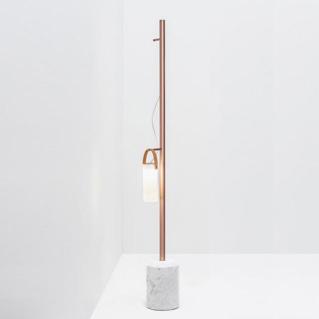 FontanaArte Galerie LED Stehleuchte mit Dimmer, 1-flammig