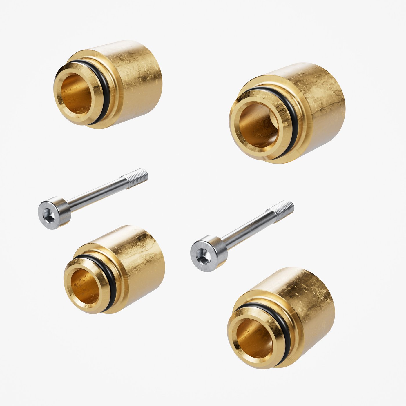 Sourcing Map Rad-Sechskantadapter 4x12 Mm – 25 Mm Alu-Verlängerung Mit Muttern, Für 1/10 RC Crawler