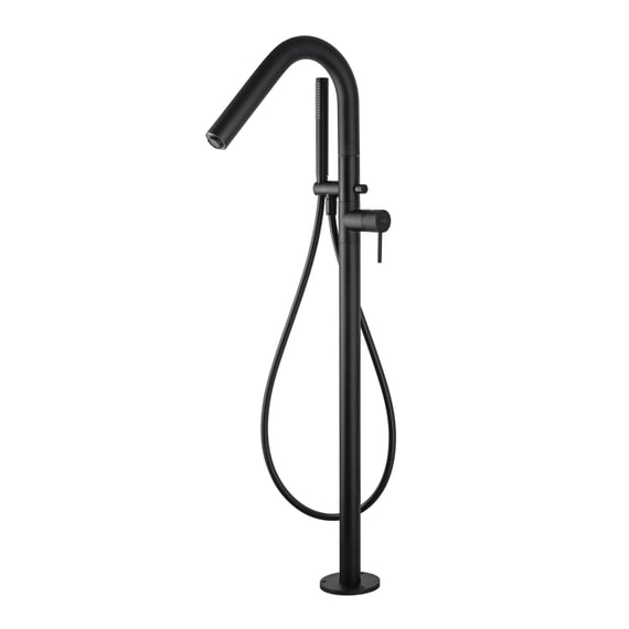 Pied de table rond encastré - Base de support de sol pour camping-car, bateau, remorque