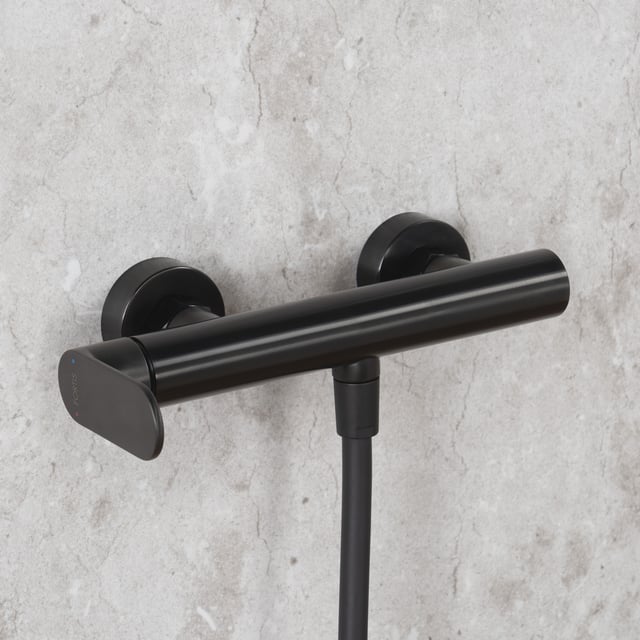 Delta Faucet Duscharmatur-Set Mattschwarz – Modernes Einhebel-Ventil Mit Druckausgleich, T14259-BLLHD-PP