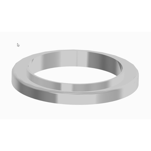 Corla Duscharm-Rosette 8,9 Cm Schwarz Matt – Abdeckung Für Duschkopf-Flansch
