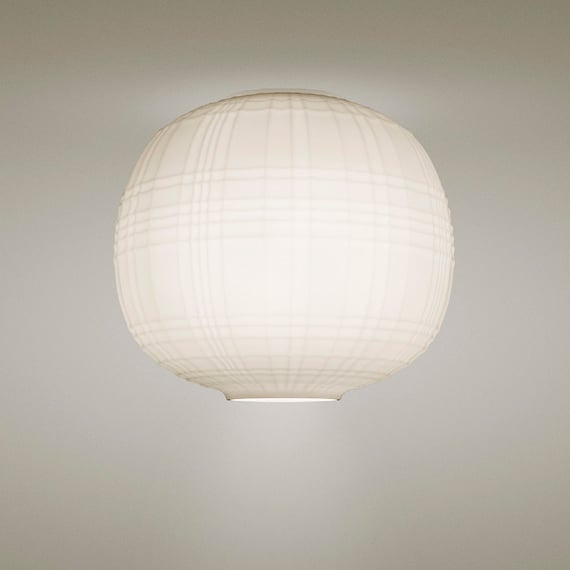Deckenleuchte In Weiß Aus Acryl - Ø44 Cm, Für 1x E27 Bis 60W, Moderne Designleuchte Für Wohnzimmer & Schlafzimmer