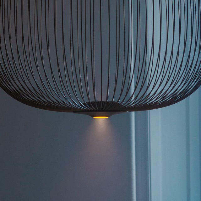 Foscarini Spokes 2 pendant light, LED dimmable, black