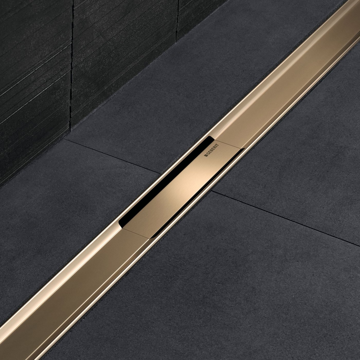 Geberit CleanLine80 shower channel champagne - 154442391 | REUTER