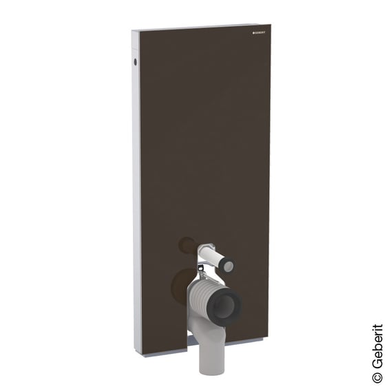 Geberit Monolith Sanitärmodul für Stand-WC H: 114 cm, Glas ...