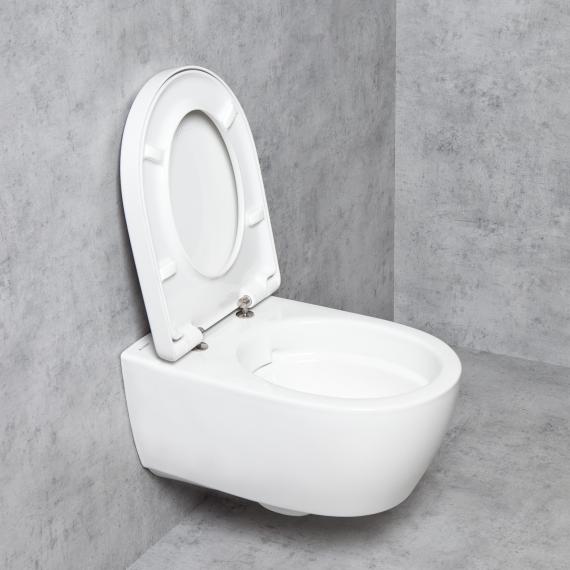 Geberit iCon NEU & Tellkamp Premium 1000 Wand-WC-SET: WC ohne Spülrand, WC-Sitz  mit Absenkautomatik weiß, mit KeraTect - 501661008+TK1000 | REUTER