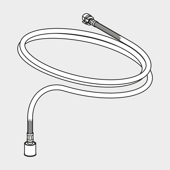 Geberit AquaClean Mera Panzerschlauch - 243250001 | REUTER