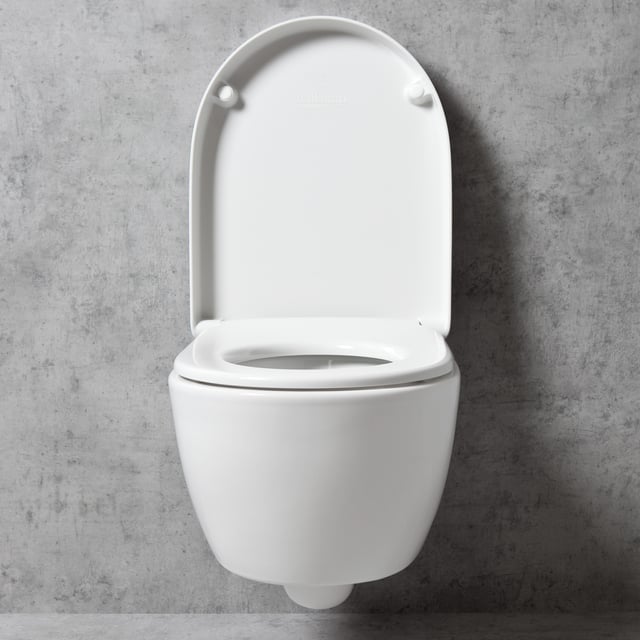 Geberit iCon Wand-WC mit WC-Sitz, weiß - 204000000+TK1000 | REUTER