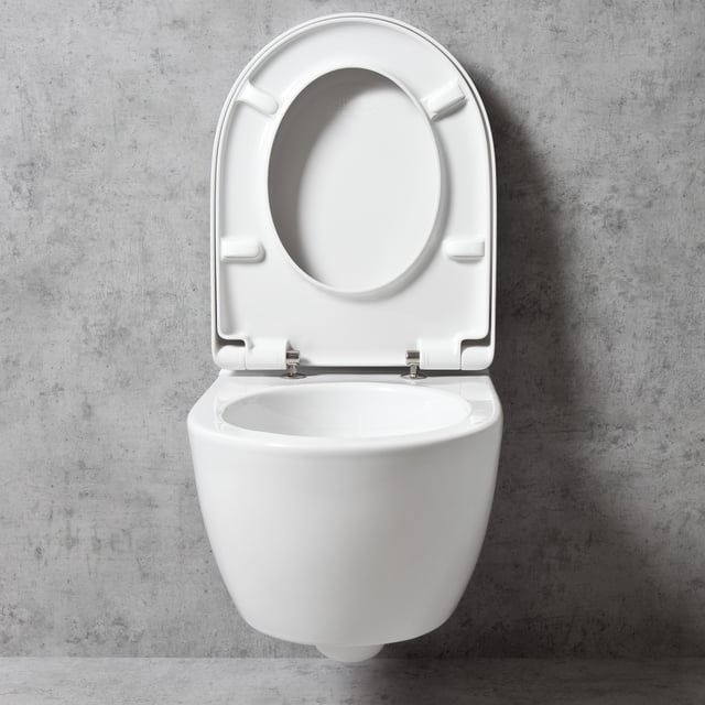 Geberit iCon Wand-WC mit WC-Sitz, weiß - 204000000+TK1000 | REUTER