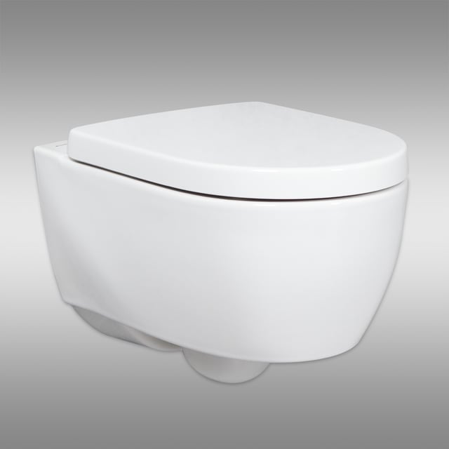 Geberit iCon Wand-WC mit WC-Sitz, weiß - 204000000+TK1000 | REUTER