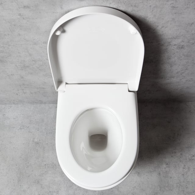 Geberit iCon Wand-WC mit WC-Sitz, mit KeraTect, weiß - 501661008+TK1000 ...
