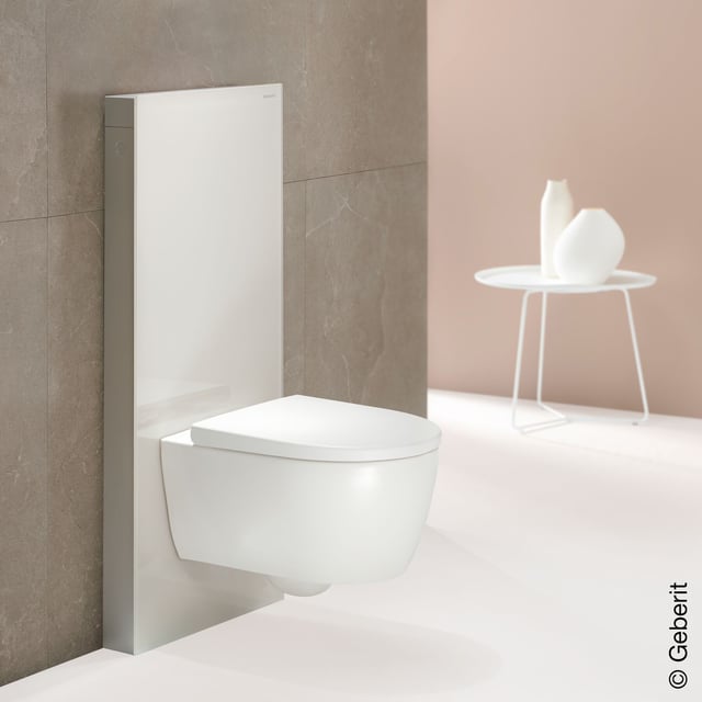 Geberit iCon Wand-WC Ausführung kurz mit WC-Sitz, weiß matt - 502381JT1 ...
