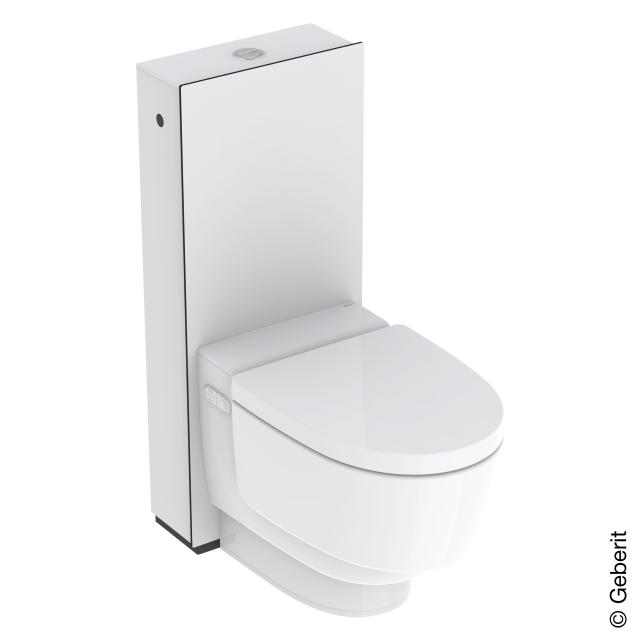 Geberit AquaClean Mera Classic Stand-Dusch-WC Komplettanlage, mit WC-Sitz weiß