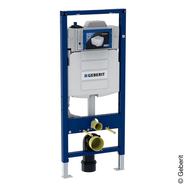 Geberit Duofix Wand-WC-Montageelement, H: 120 cm, für Hygienespülung, mit einem Wasseranschluss, mit Schnittstelle