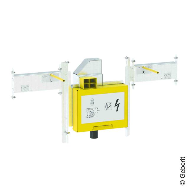 Geberit GIS Set für ONE Waschtisch und Wandarmatur mit UP-Drehgeruchsverschluss, mit UP-Clou B: 91 cm