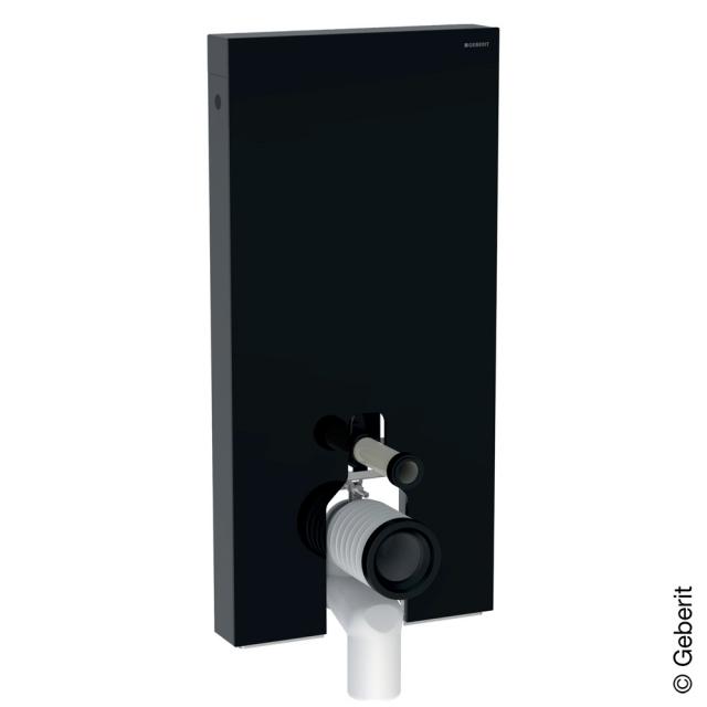 Geberit Monolith Sanitärmodul für Stand-WC H: 101 cm, Glas schwarz