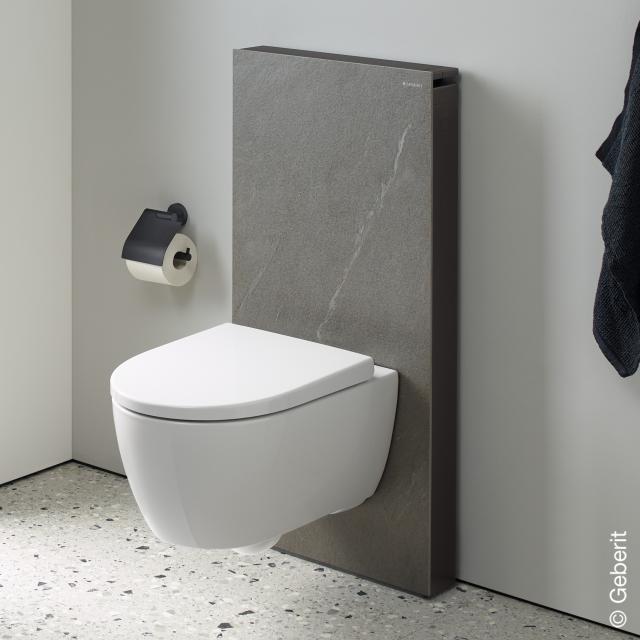 Geberit Monolith Sanitärmodul für Wand-WC H: 101 cm, Steinzeug schiefer matt