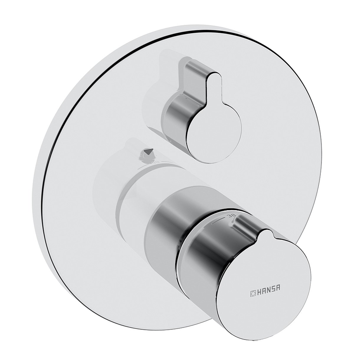 Hansa Mix concealed bath fitting with thermostat chrome - 88629045 | REUTER