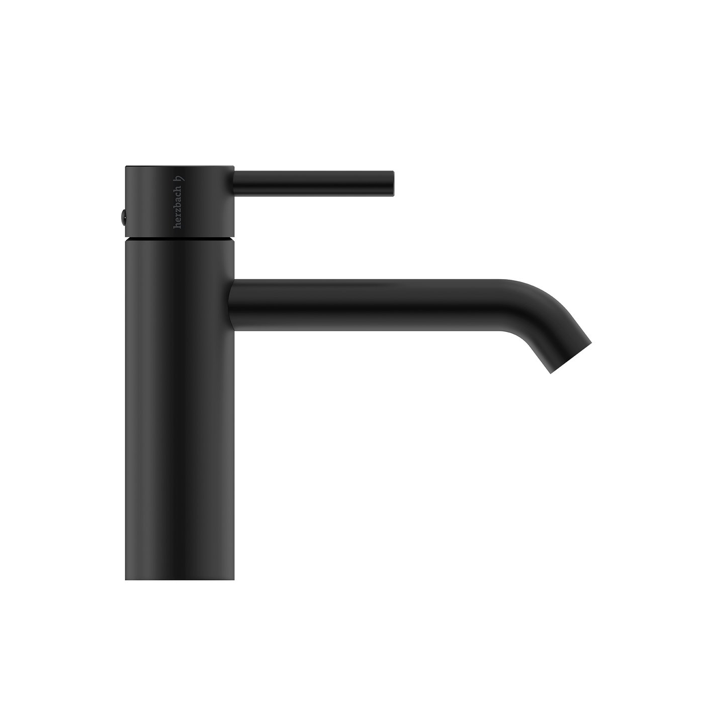 Herzbach DEEP Waschtischarmatur M-Size schwarz matt - 18.023720.1.12 ...