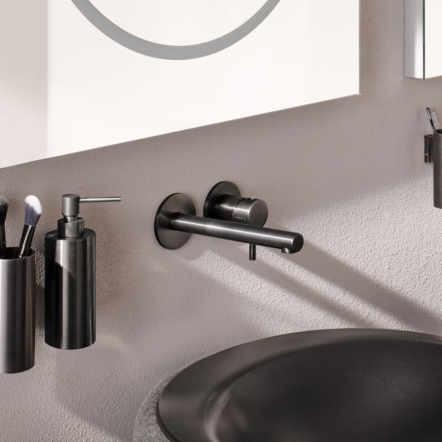 Herzbach Design Ix Pvd Black Steel