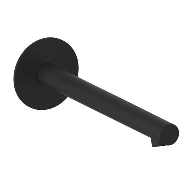 Herzbach SIRO BLACK wall spout matt black - 80.307957.1.12 | REUTER