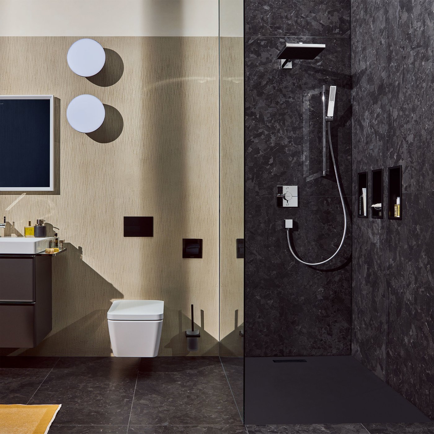 hansgrohe ShowerSelect Comfort E Mitigeur thermostatique, pour bain ...