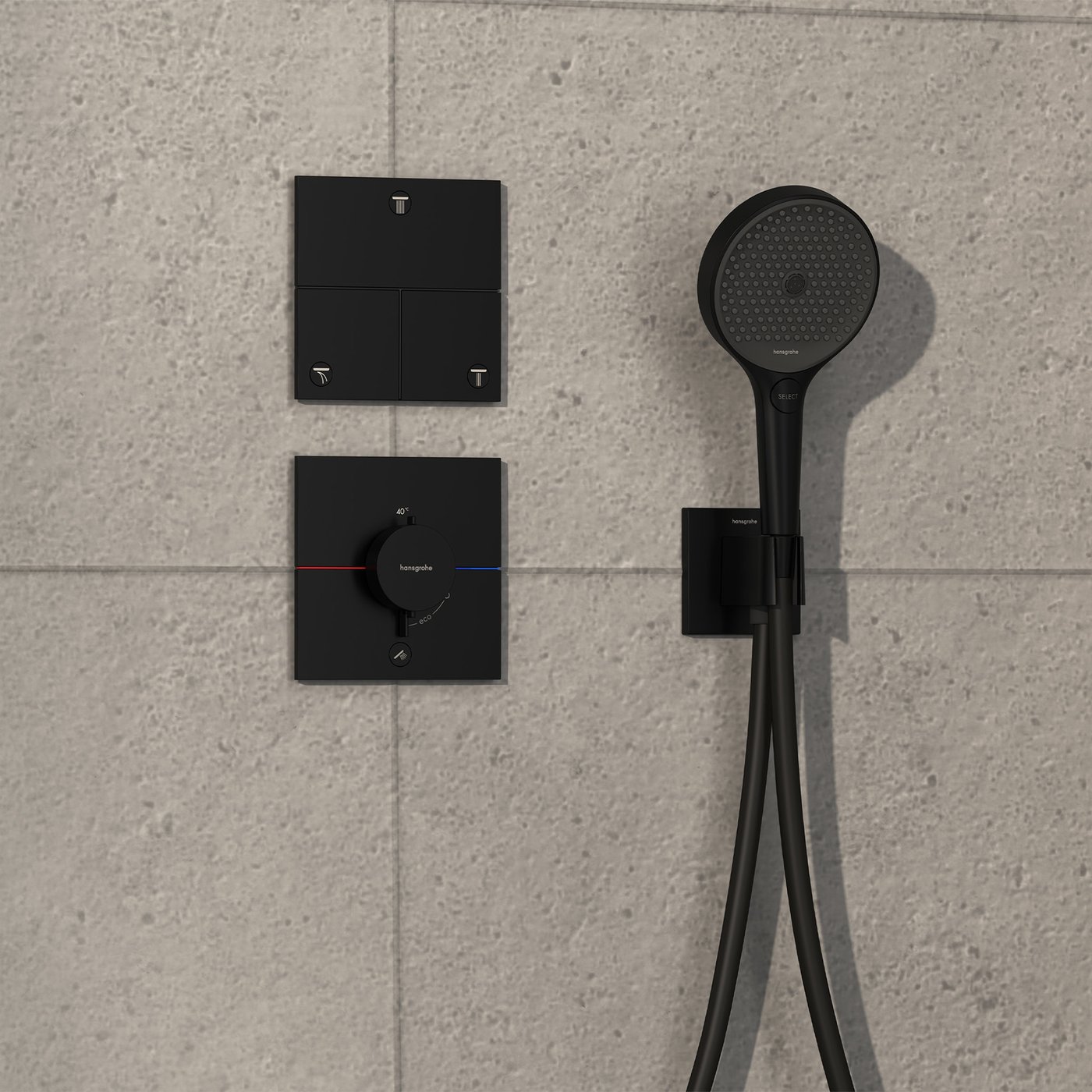 Moen T2263EPBL CIA Collection Wannen-/Dusch-Armatur – Mattschwarz, Modernes Design, WaterSense-zertifiziert