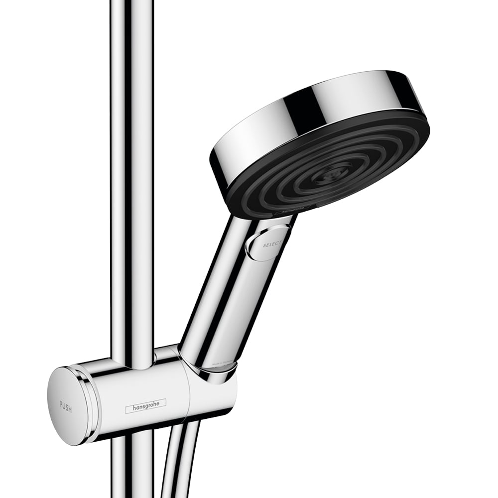 hansgrohe Pulsify Select S exposed shower fitting with thermostat ...