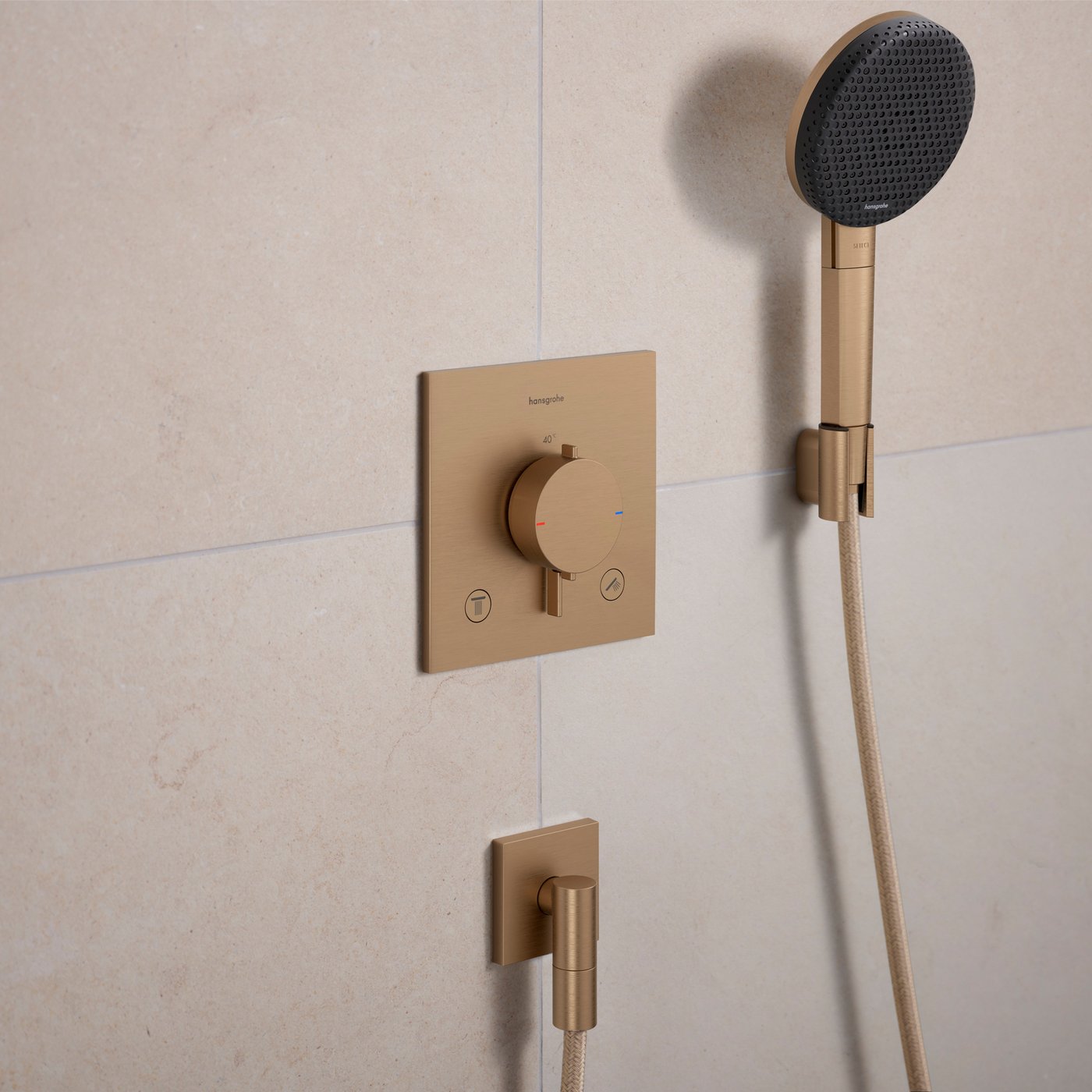 Hansgrohe Raindance Alive Select S Hand Shower Set With Bracket 3 