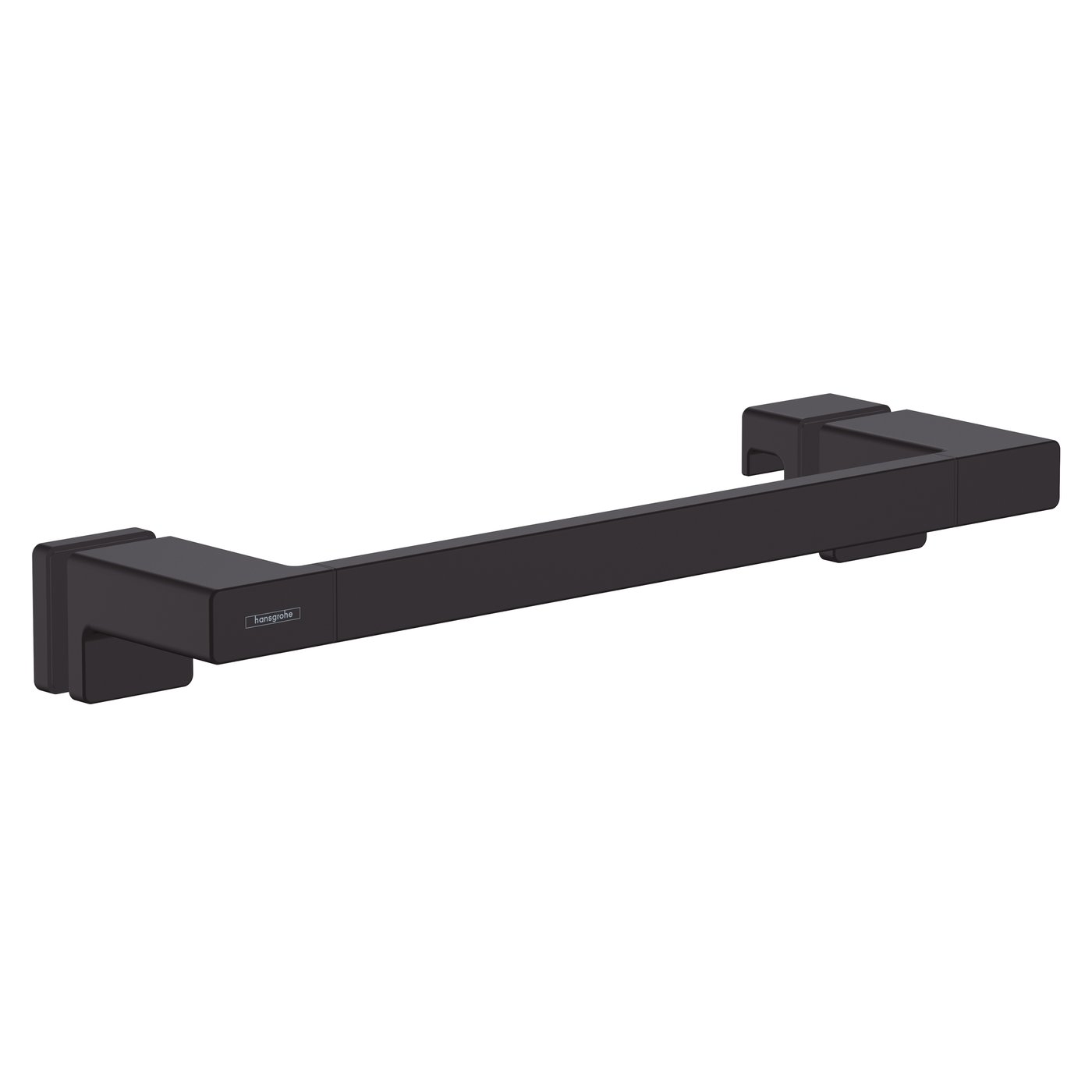 41747677 hansgrohe AddStoris towel rail for glass panels matt black - 41759670 ...