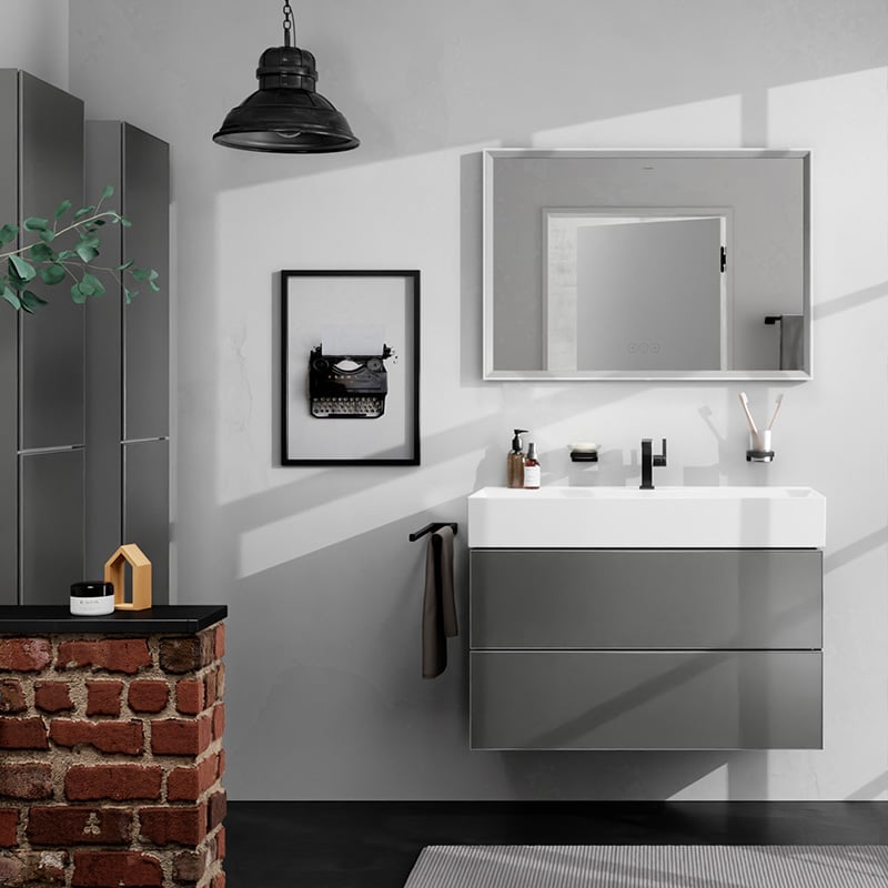 hansgrohe AddStoris Handtuchstange starr, schwarz matt - 41770670 | REUTER